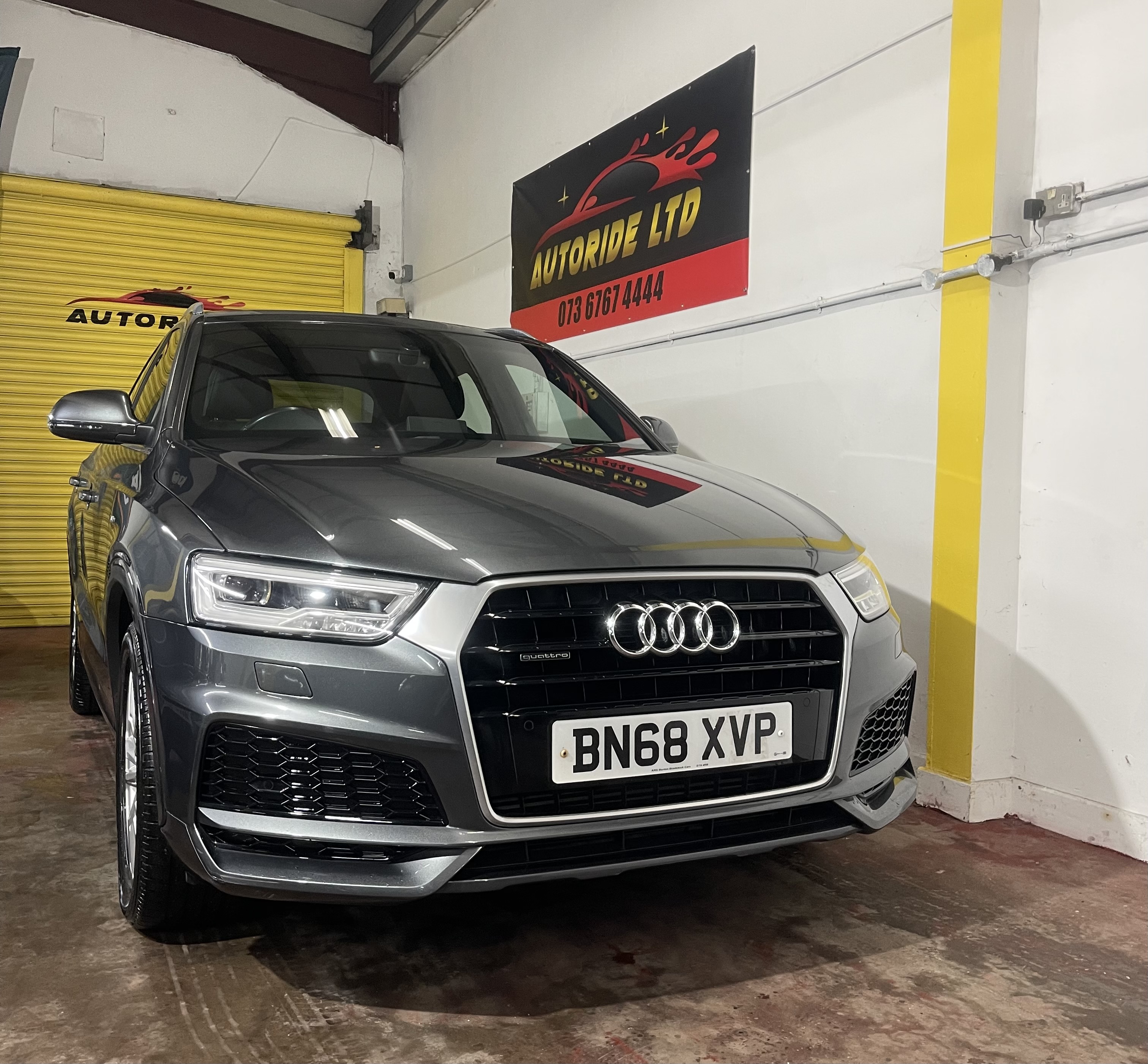 2018 Audi Q3 SUV Grey Automatic
