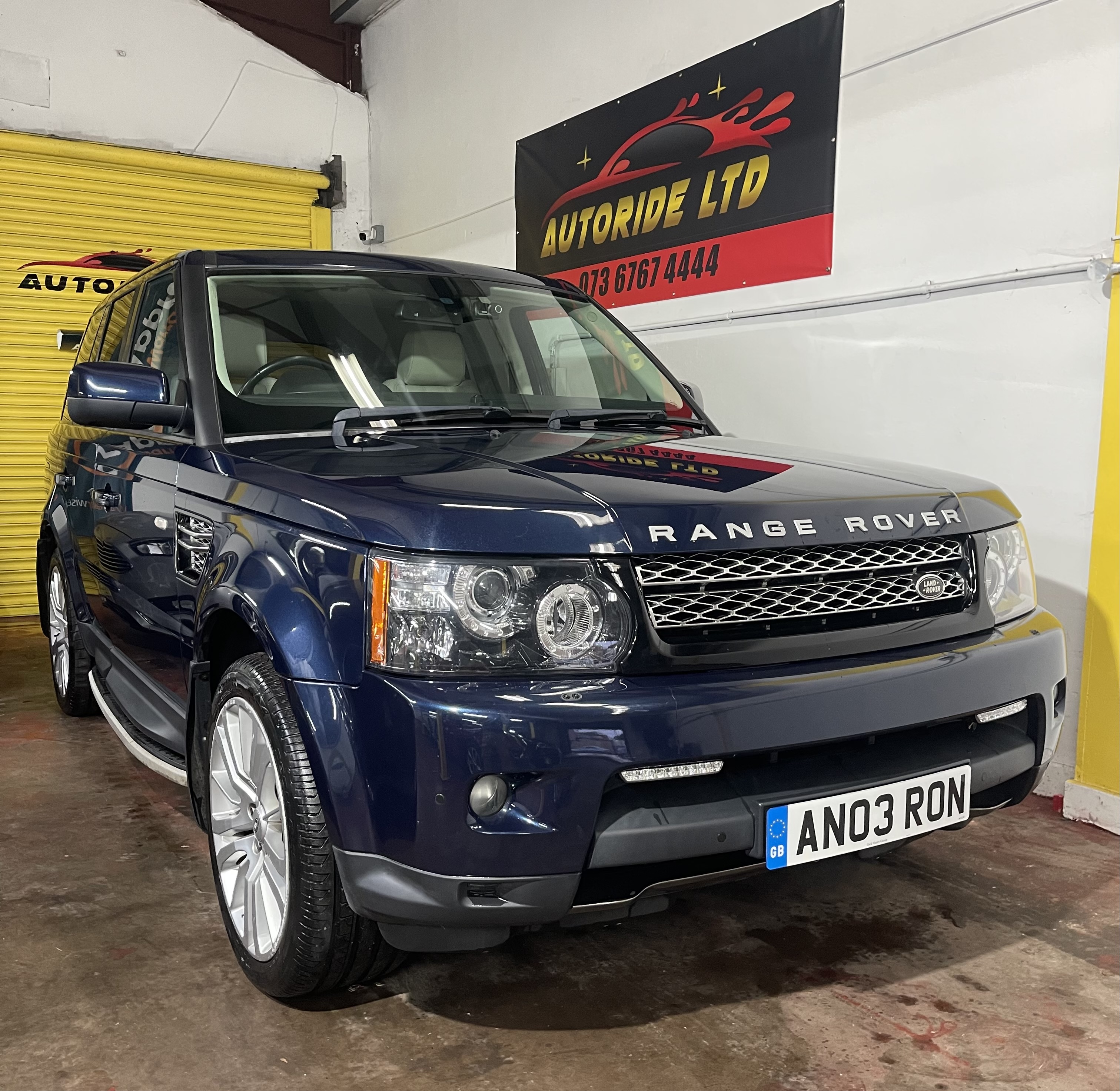 2012 Land Rover Range Rover Sport SUV Blue  Automatic