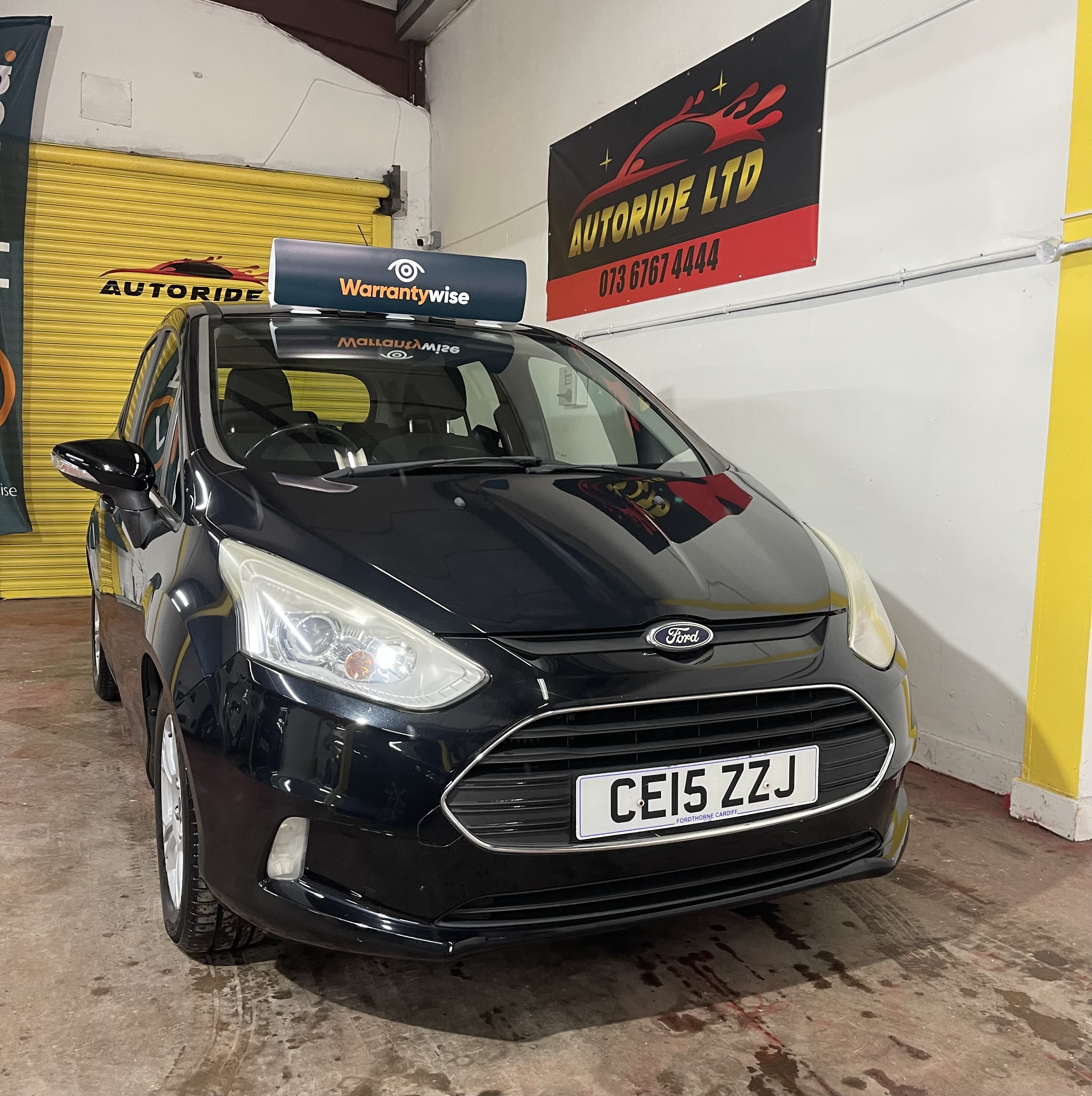 2015 Ford B-Max Hatchback Black Manual
