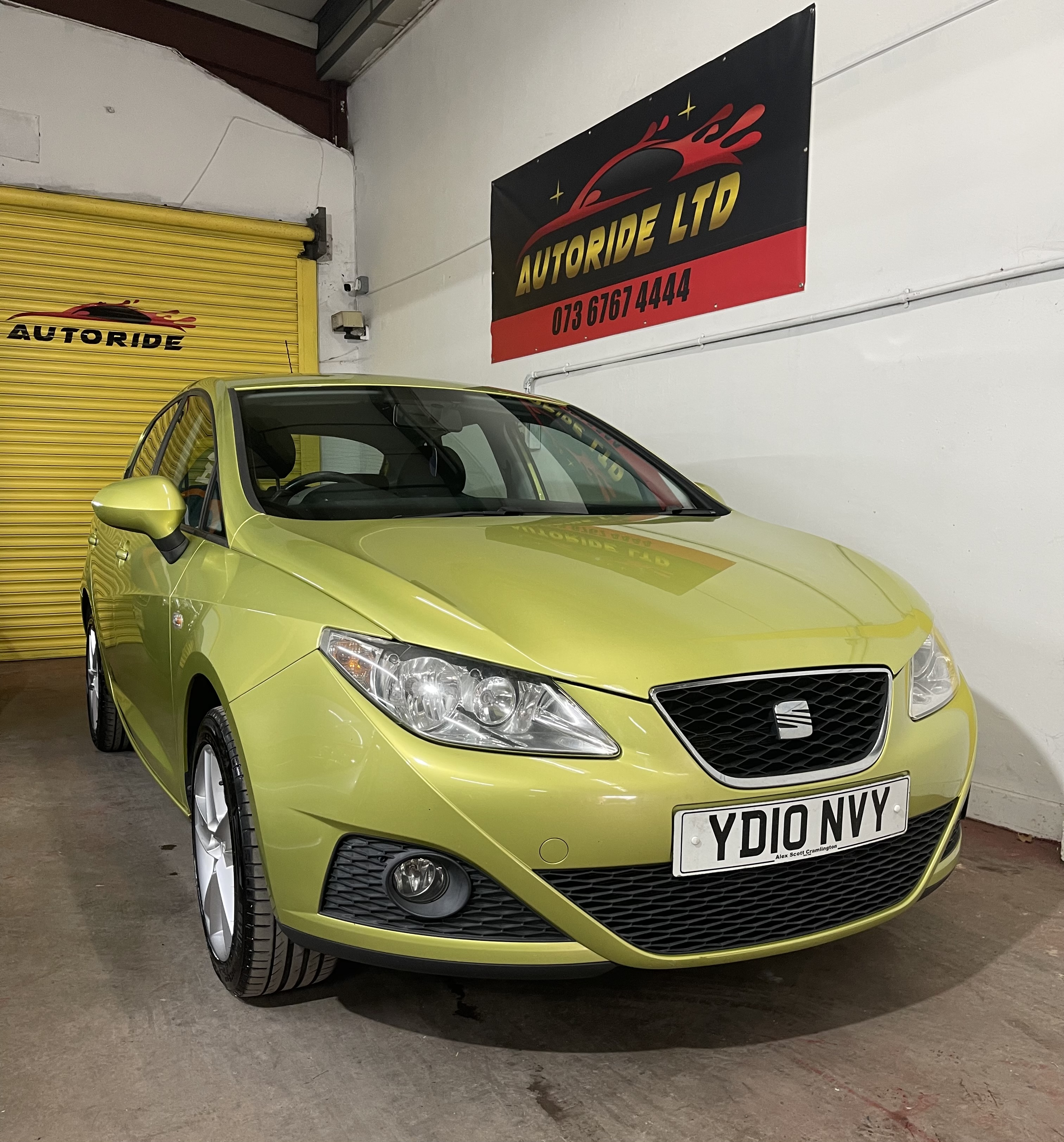 2010 Seat Ibiza Hatchback Green Manual