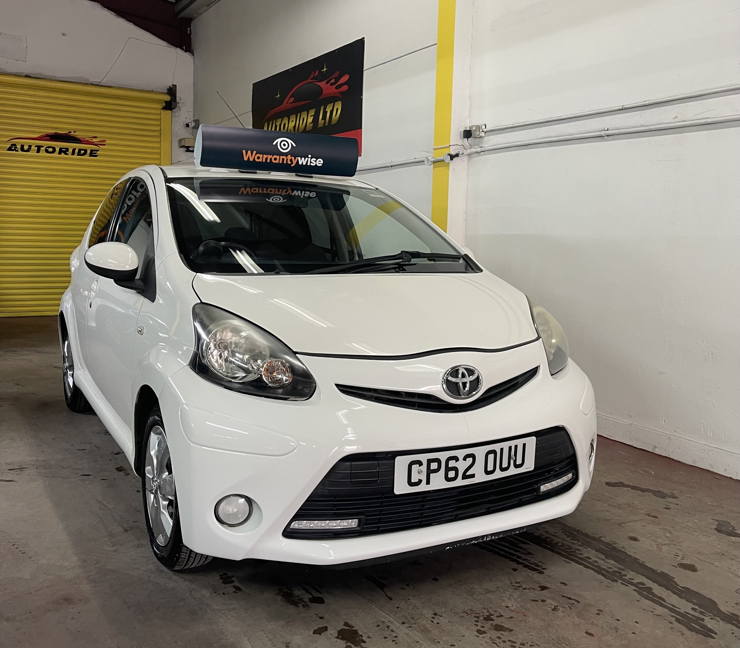 2012 Toyota Aygo Hatchback White Automatic