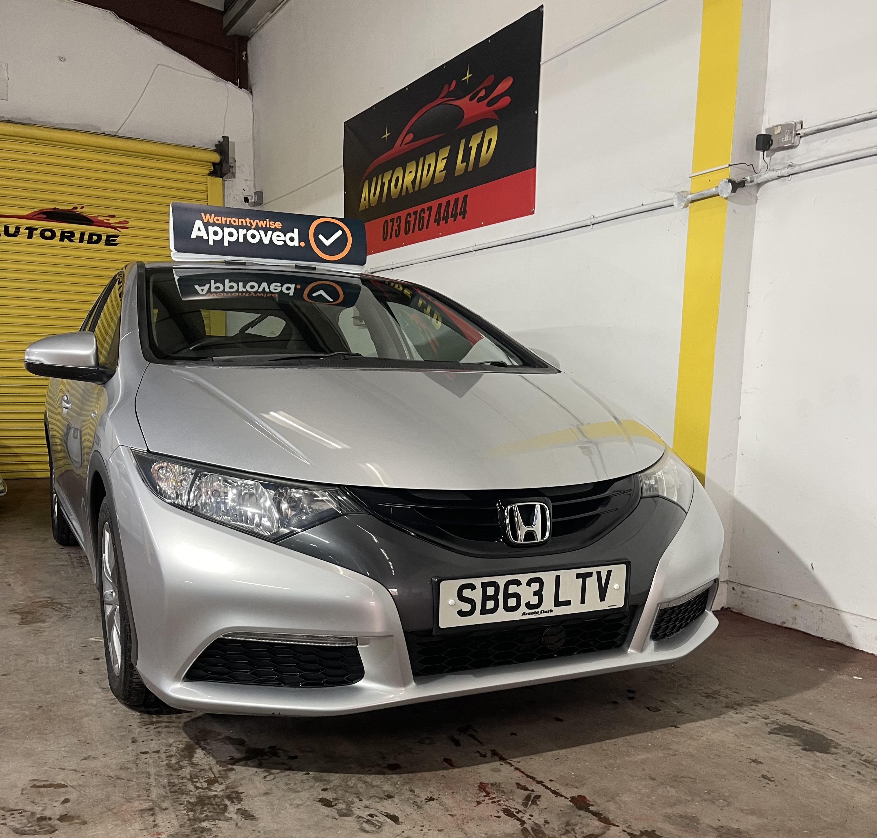 2012 Honda Civic Hatchback Silver  Manual