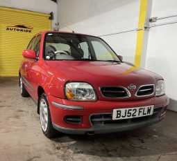 2002 Nissan micra Red Hatchback