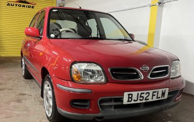 2002 Nissan micra Red Hatchback