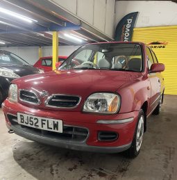 2002 Nissan micra Red Hatchback