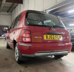 2002 Nissan micra Red Hatchback