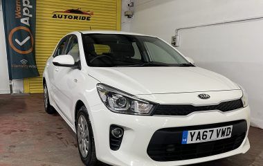 2017 Kia Rio White Hatchback