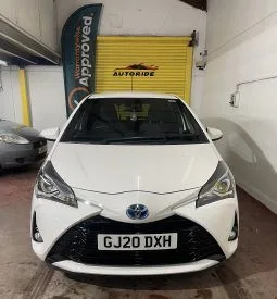 
2020 Toyota Yaris Hybrid Excel Cvt White Hatchback full									