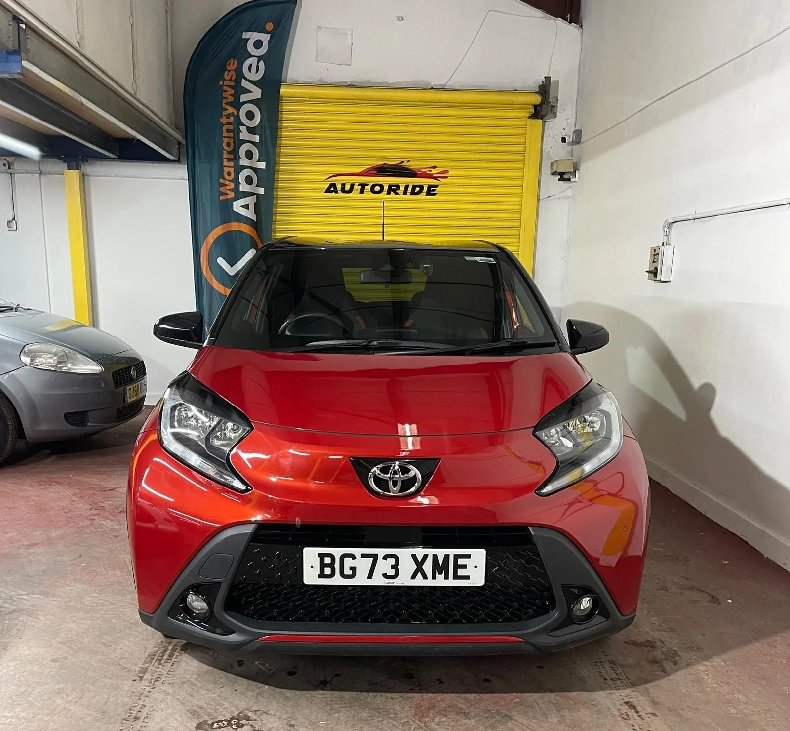 2023 Toyota Aygo Vvt-I Fire Red Hatchback