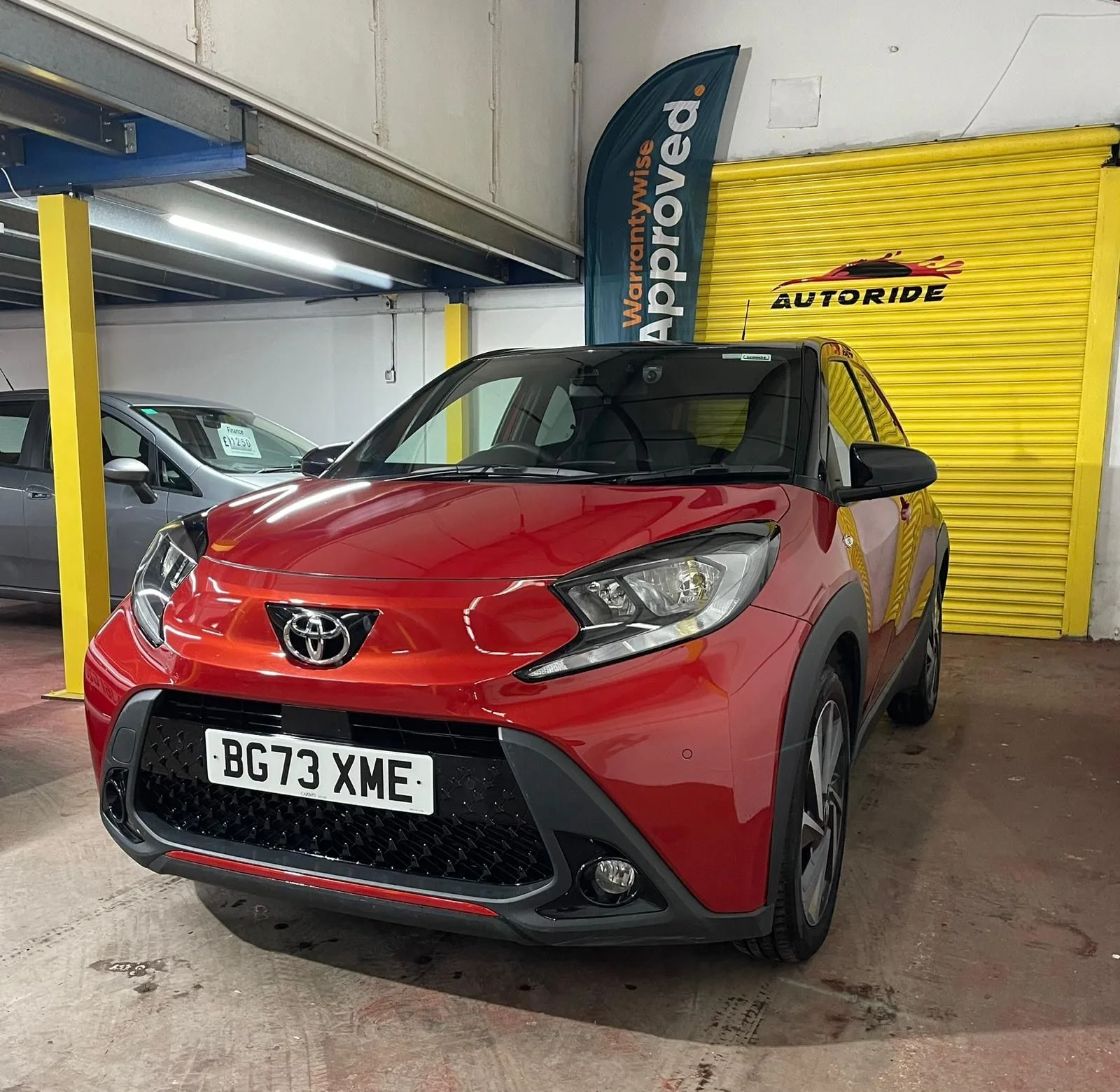 2023 Toyota Aygo Vvt-I Fire Red Hatchback