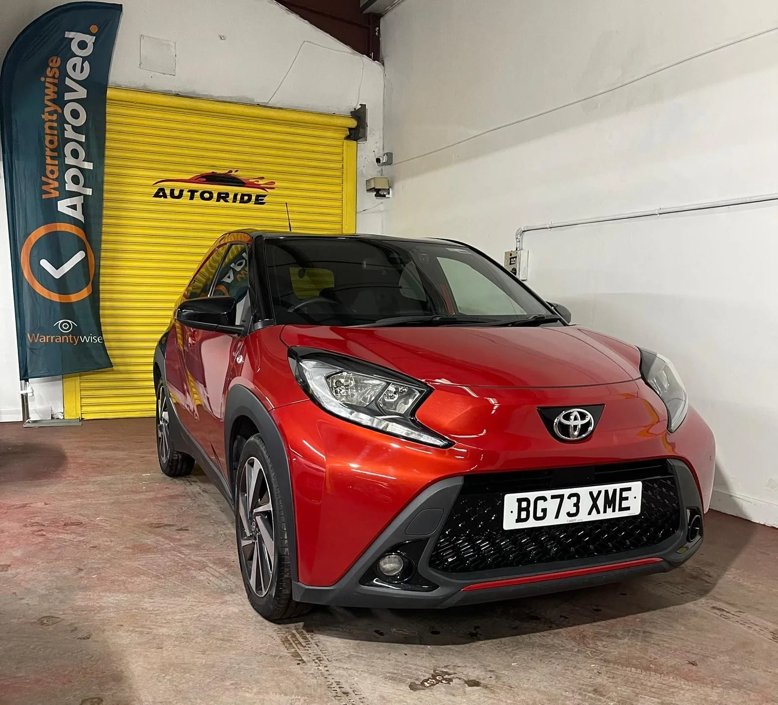 2023 Toyota Aygo Vvt-I Fire Red Hatchback