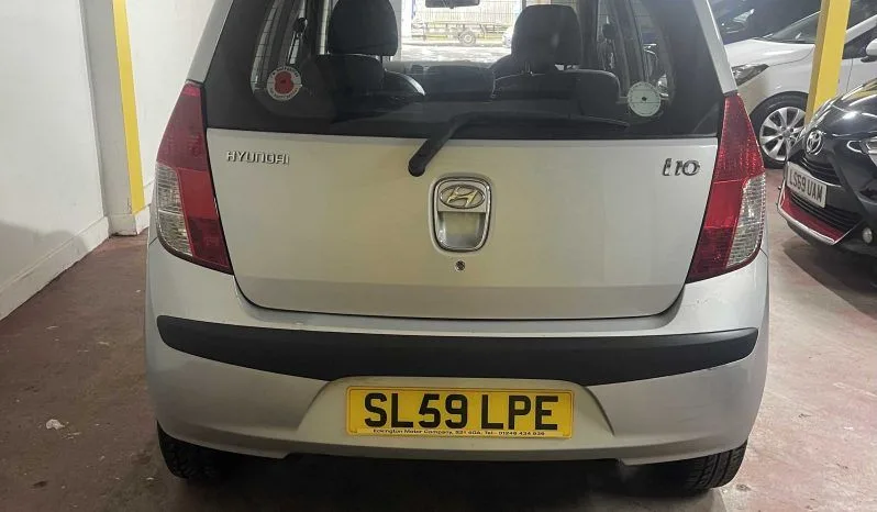 
2009 Hyundai i10 Silver Hatchback full									