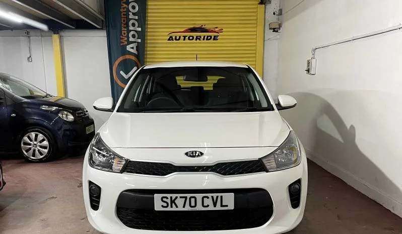 
2020 Kia Rio White Hatchback full									