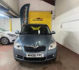 2008 skoda fabia blue Hatchback
