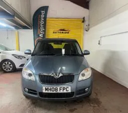 2008 skoda fabia blue Hatchback