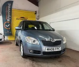 2008 skoda fabia blue Hatchback