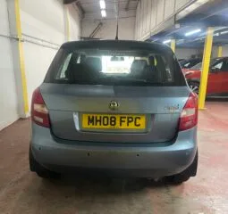2008 skoda fabia blue Hatchback
