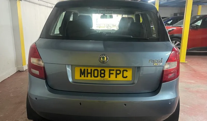 
2008 skoda fabia blue Hatchback full									