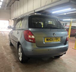 2008 skoda fabia blue Hatchback