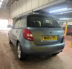 2008 skoda fabia blue Hatchback