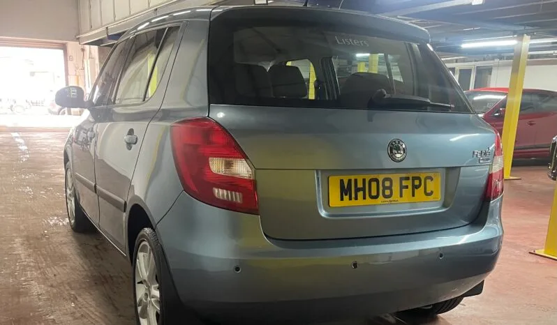 
2008 skoda fabia blue Hatchback full									
