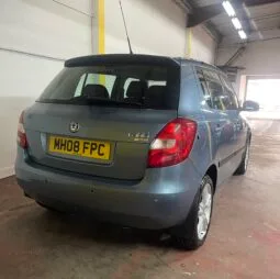2008 skoda fabia blue Hatchback