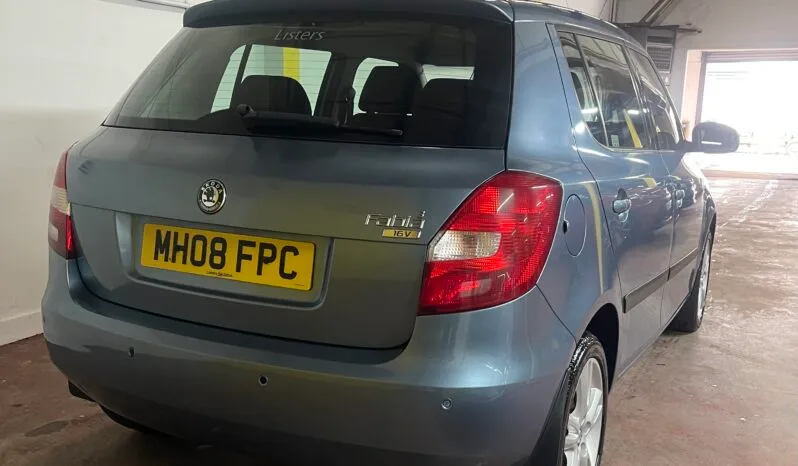 
2008 skoda fabia blue Hatchback full									