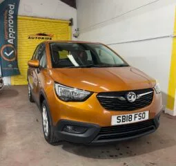2018 Vauxhall Crossland Orange SUV