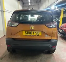 2018 Vauxhall Crossland Orange SUV