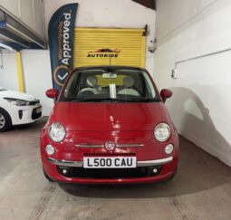 2015 Fiat 500 Red Hatchback