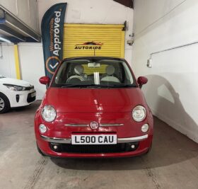2015 Fiat 500 Red Hatchback
