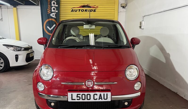 
2015 Fiat 500 Red Hatchback full									