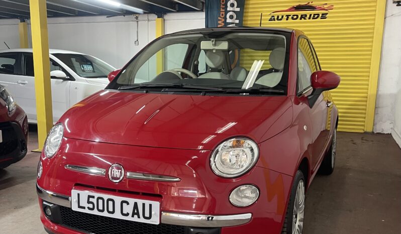 
2015 Fiat 500 Red Hatchback full									