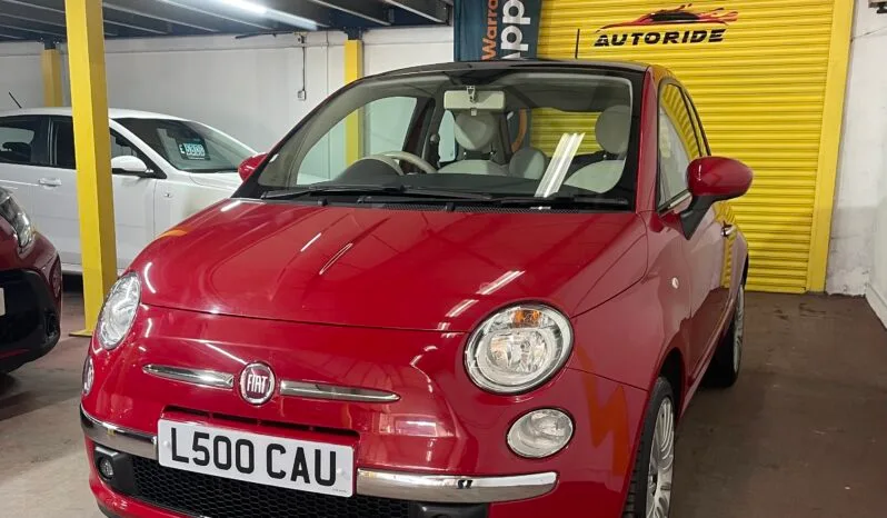 
2015 Fiat 500 Red Hatchback full									
