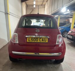 
2015 Fiat 500 Red Hatchback full									