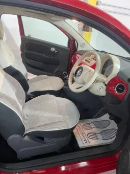 
2015 Fiat 500 Red Hatchback full									