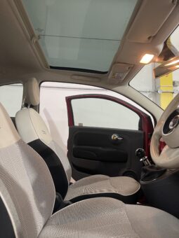 
2015 Fiat 500 Red Hatchback full									