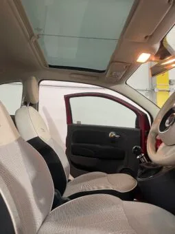 
2015 Fiat 500 Red Hatchback full									
