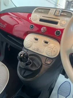 
2015 Fiat 500 Red Hatchback full									