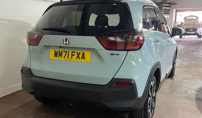 
2022 Honda Jazz blue Hatchback full									