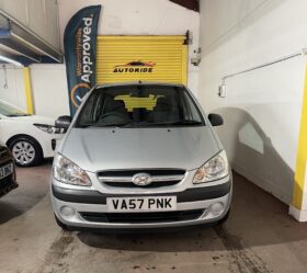 2007 Hyundai getz Silver Hatchback