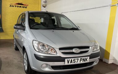 2007 Hyundai getz Silver Hatchback