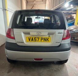 
2007 Hyundai getz Silver Hatchback full									