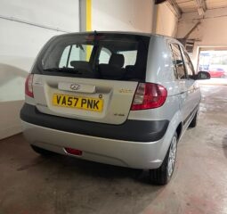 
2007 Hyundai getz Silver Hatchback full									