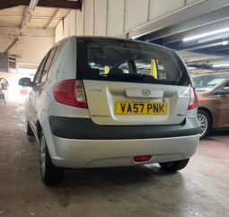 
2007 Hyundai getz Silver Hatchback full									