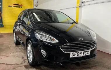 2019 Ford Fiesta Black Hatchback