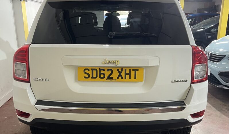 
2012 Jeep Compass White SUV full									