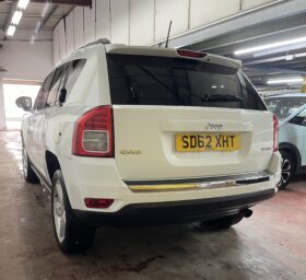 2012 Jeep Compass White SUV