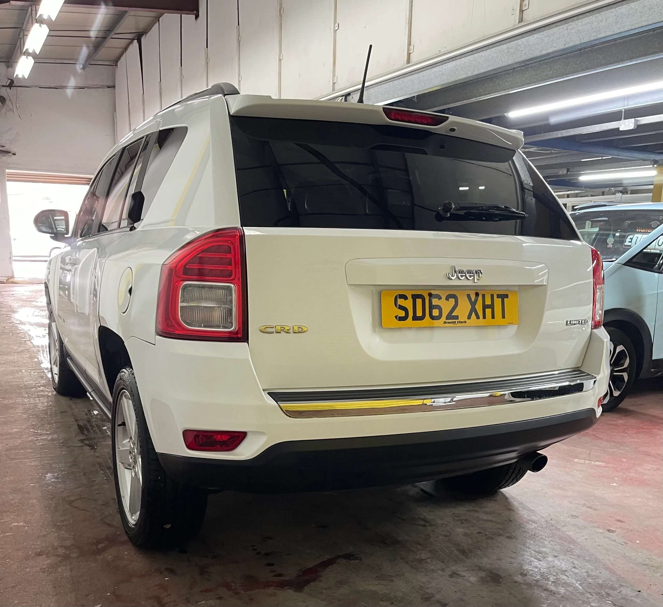 2012 Jeep Compass White SUV