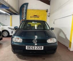 2003 Volkswagen Golf green Hatchback